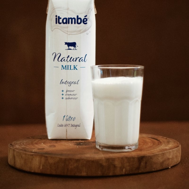 لبن طازج 1 لتر