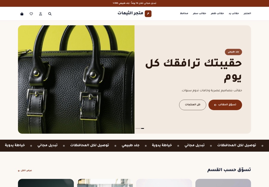 تصميم حقيبة
